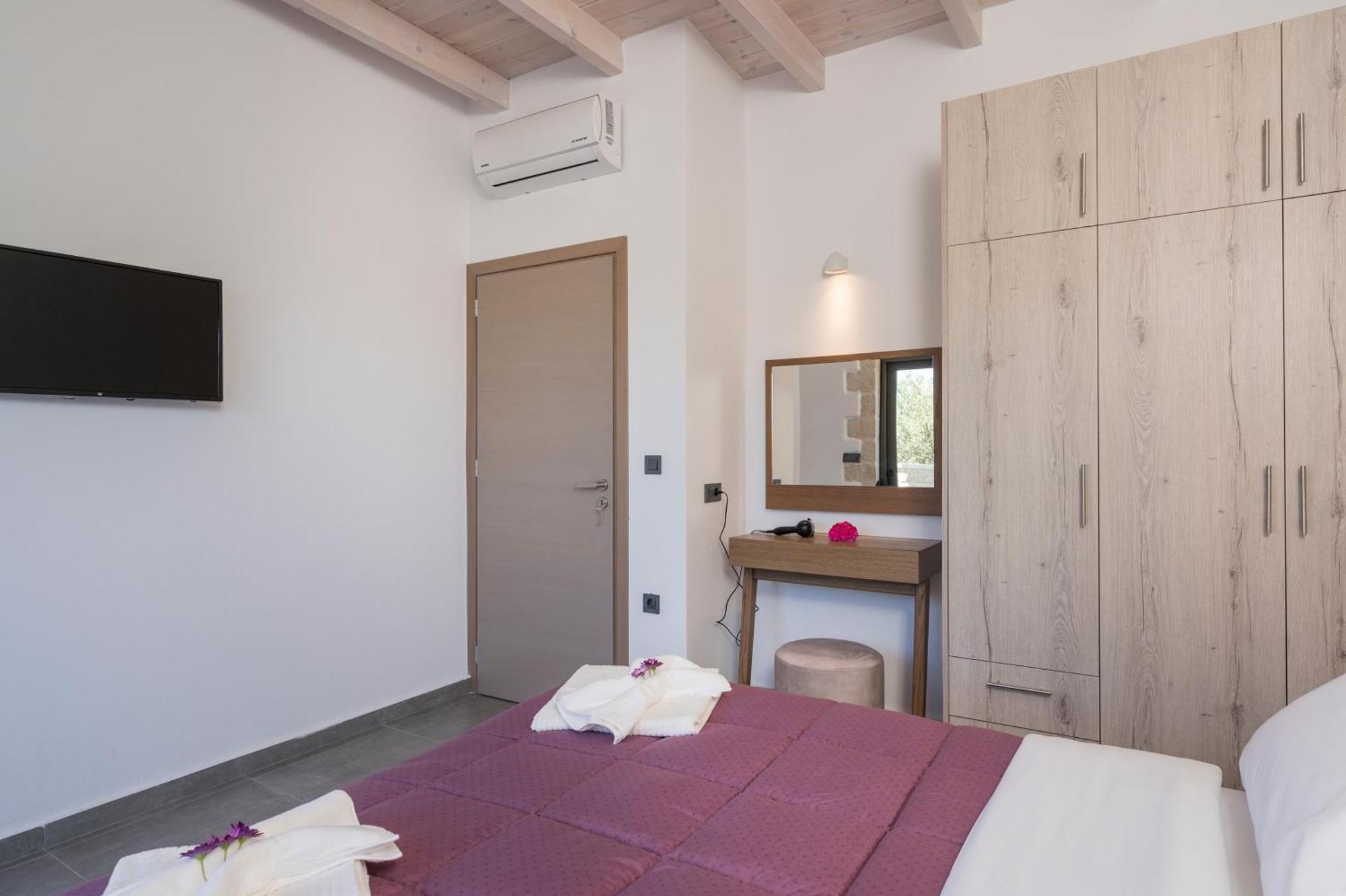 Sun Flower Villas With Sea View Agia Marina Extérieur photo