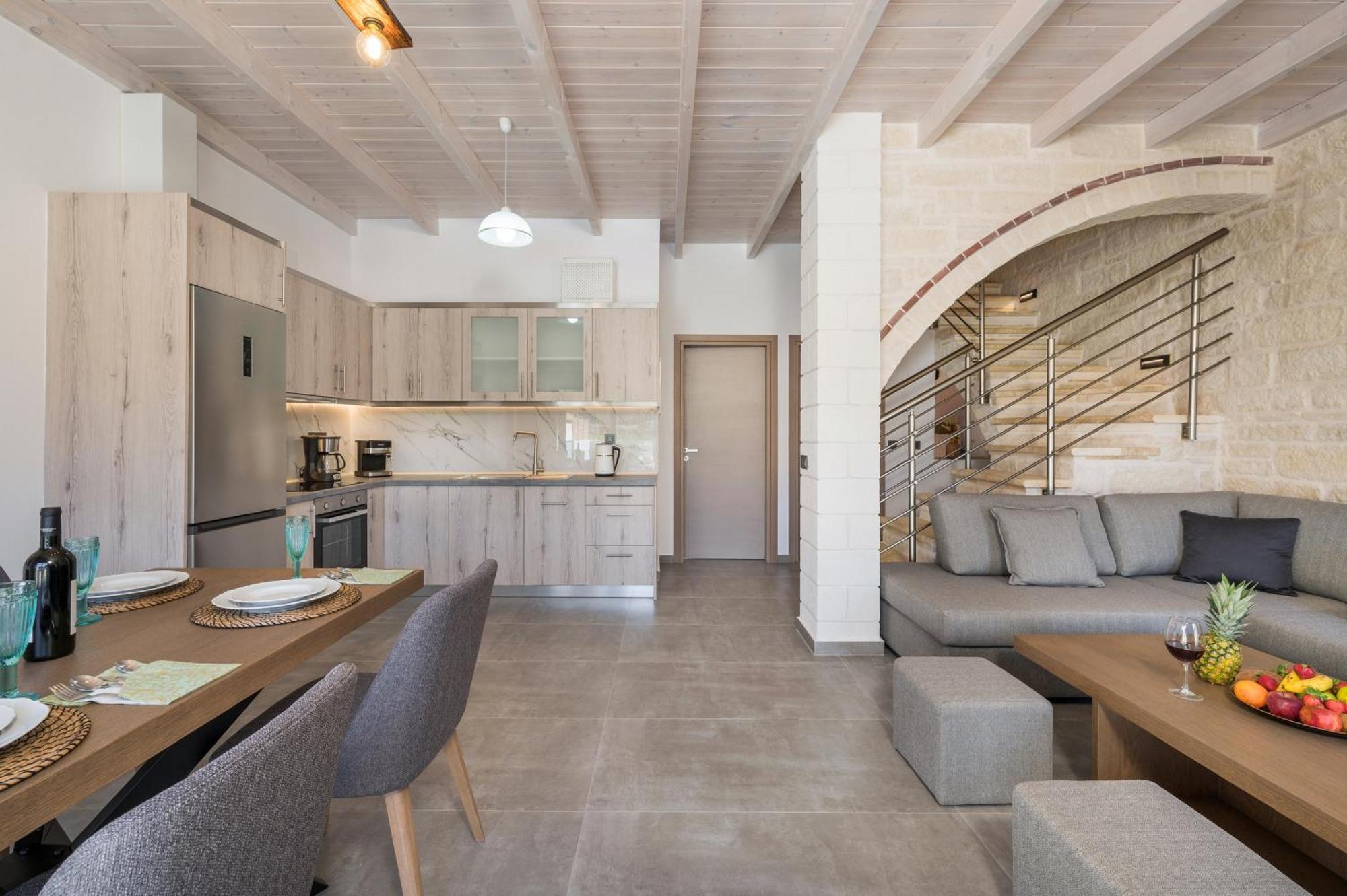 Sun Flower Villas With Sea View Agia Marina Extérieur photo